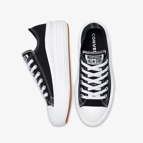 Кеди CONVERSE CHUCK TAYLOR ALL STAR MOVE OX BLACK / WHITE - 570256C