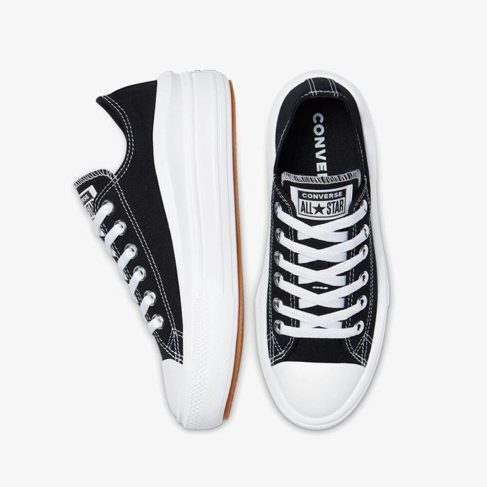 Кеди CONVERSE CHUCK TAYLOR ALL STAR MOVE OX BLACK / WHITE - 570256C