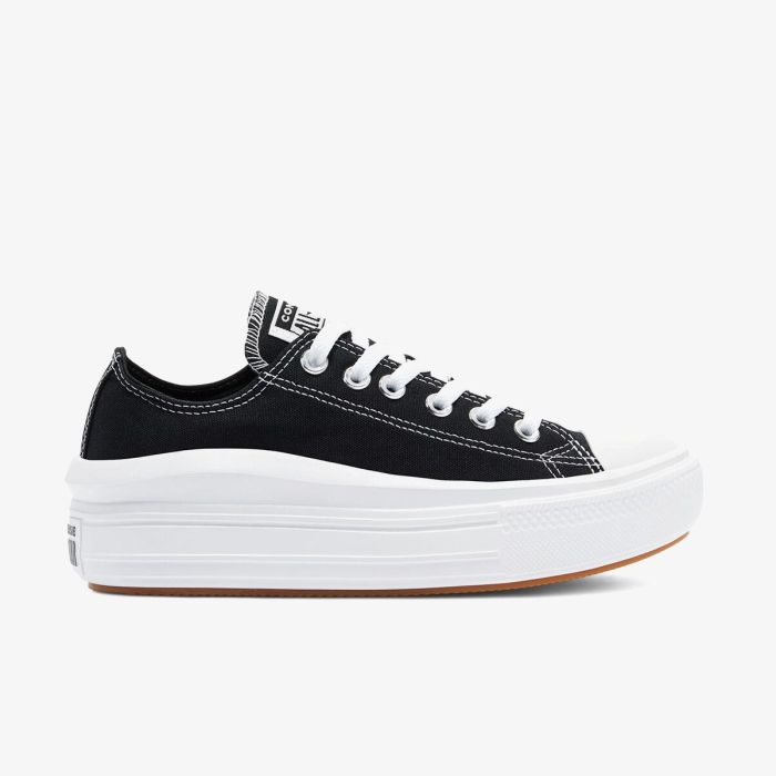 Кеди CONVERSE CHUCK TAYLOR ALL STAR MOVE OX BLACK / WHITE - 570256C