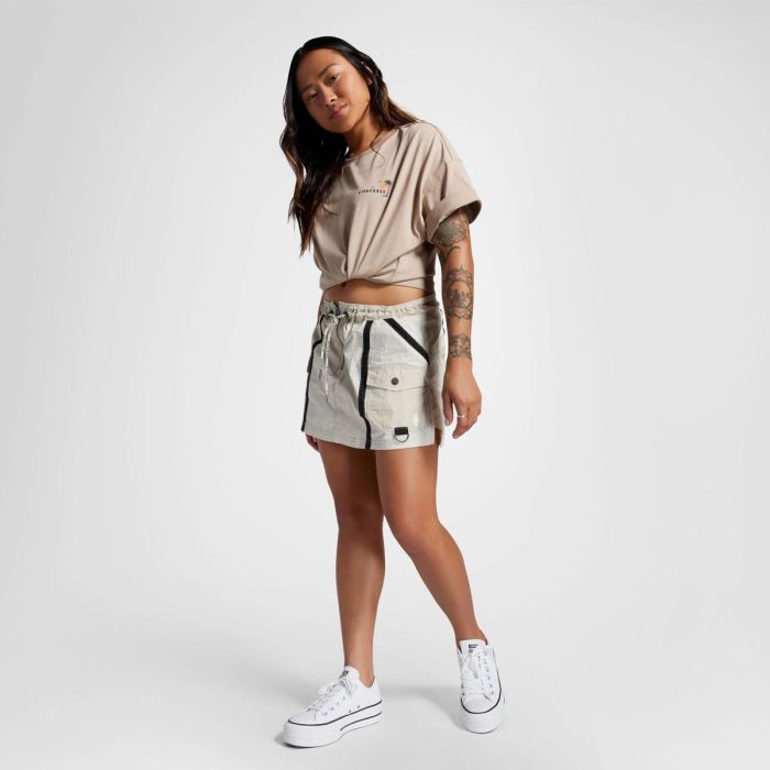 Футболка CONVERSE BEACH SCENE PALM TREE TEE - 10026378-259