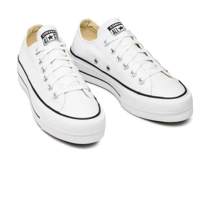Converse All Star Low Platform White