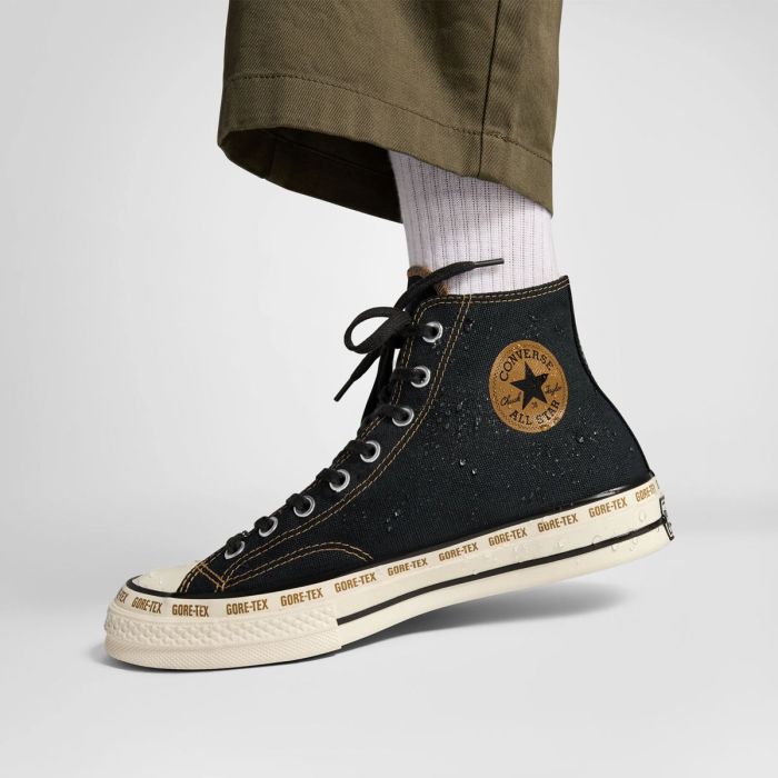 Кеди CONVERSE CHUCK 70 GORE-TEX BLACK - A08565C
