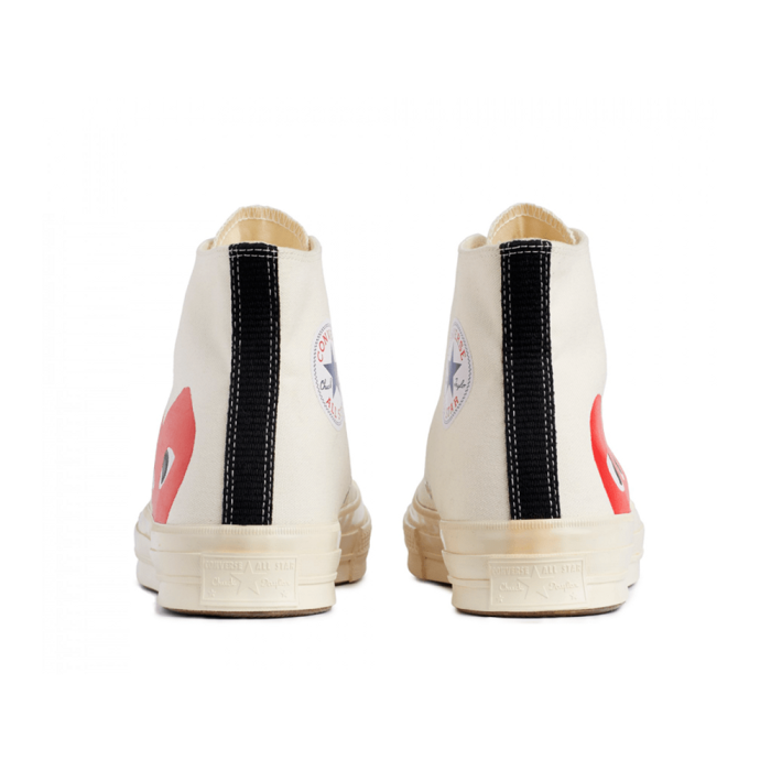 Converse Comme Des Garcons White High
