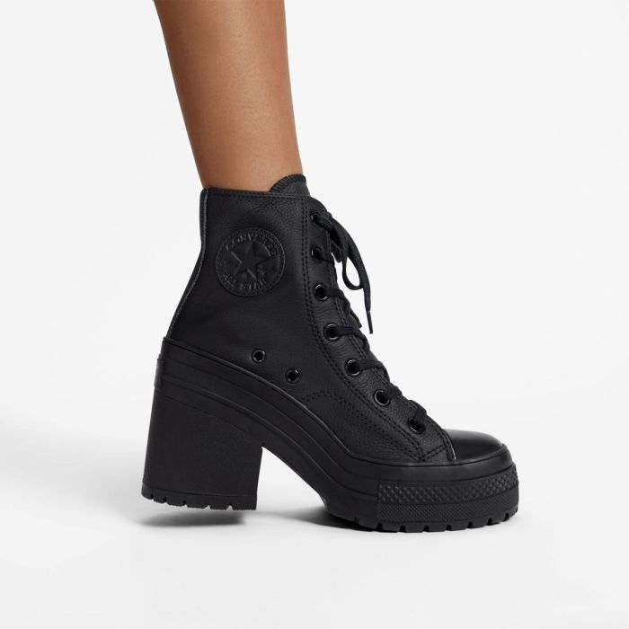 Кеди CONVERSE CHUCK 70 DE LUXE HEEL LEATHER - A06145C