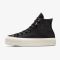 Кеди CONVERSE CHUCK TAYLOR ALL STAR LIFT BLACK LEATHER - A08312C