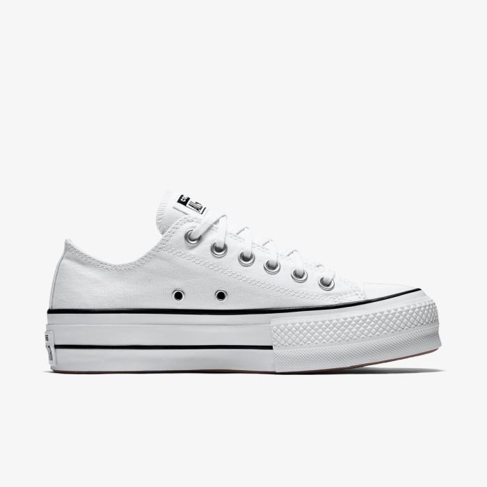 Кеди CONVERSE CHUCK TAYLOR ALL STAR LIFT OX WHITE/BLACK/WHITE - 560251C
