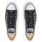 Converse All Star Leather Platform Low (Black/White)