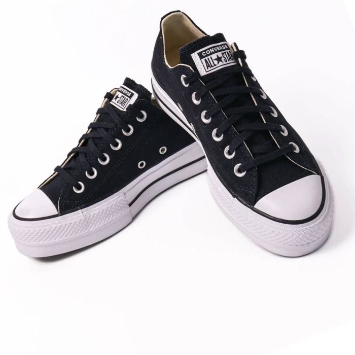 Converse All Star Low Platform Black