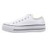 Converse All Star Low Platform White