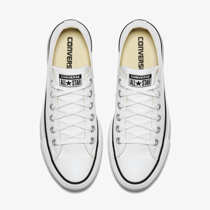 Кеди CONVERSE CHUCK TAYLOR ALL STAR LIFT OX WHITE/BLACK/WHITE - 560251C