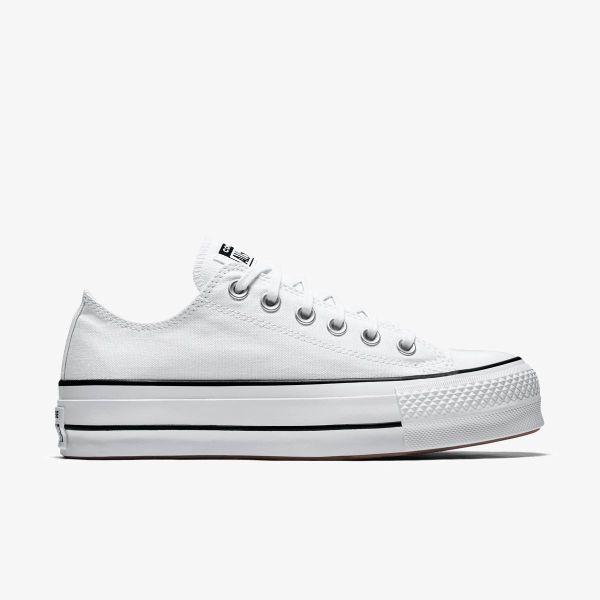 Кеди CONVERSE CHUCK TAYLOR ALL STAR LIFT OX WHITE/BLACK/WHITE - 560251C