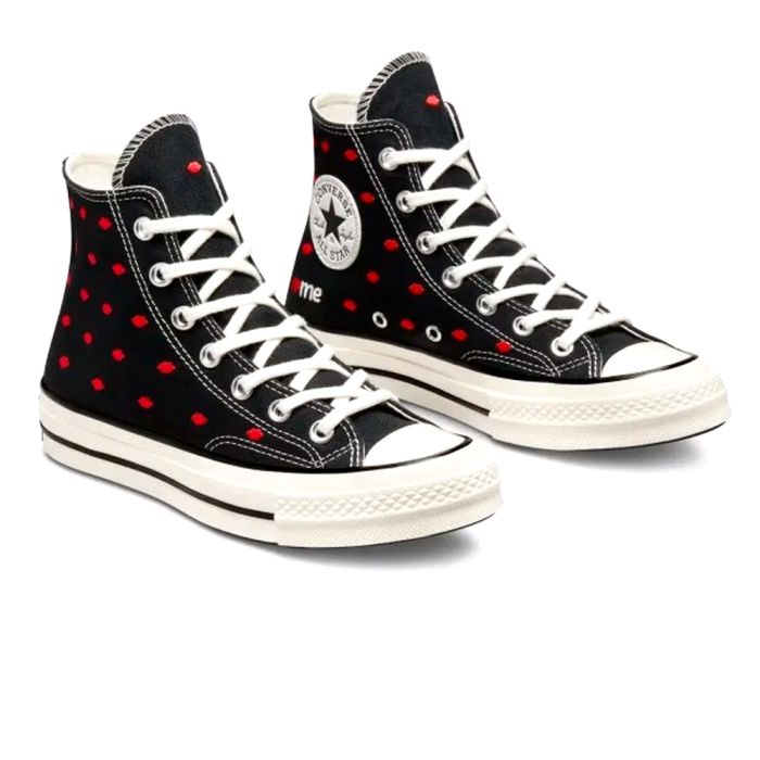 Converse Chuck 70 Embroidered Lips ’Black’