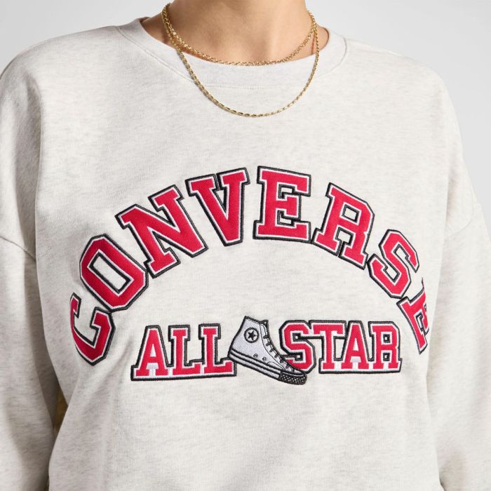 Толстовка CONVERSE RETRO CHUCK HERITAGE CREW - 10026777-022
