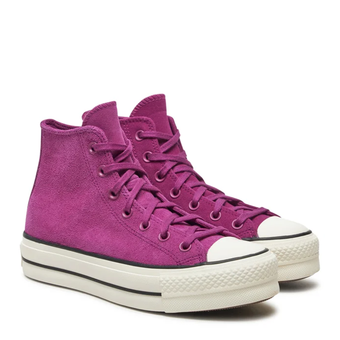 CONVERSE CHUCK TAYLOR ALL STAR LIFT PLATFORM COLORFUL SUEDE