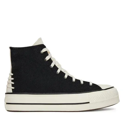CONVERSE Chuck Taylor All Star Lift Platform Crafted Laces A12552C Black