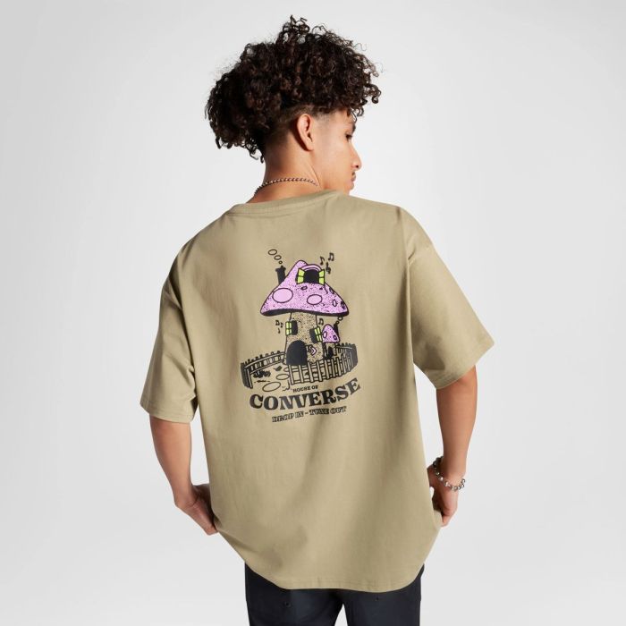 Футболка CONVERSE MUSHROOM HOUSE TEE - 10026423-331