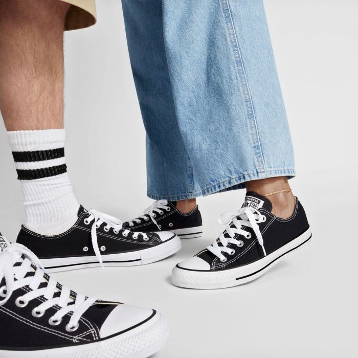 Кеди CONVERSE CHUCK TAYLOR ALL STAR OX BLACK - M9166C