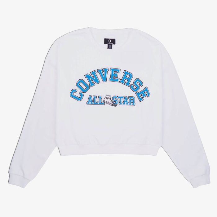 Толстовка CONVERSE RETRO CHUCK HERITAGE CREW - 10026777-102