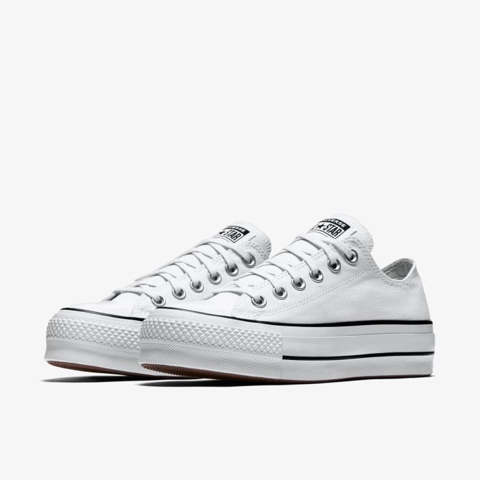 Кеди CONVERSE CHUCK TAYLOR ALL STAR LIFT OX WHITE/BLACK/WHITE - 560251C