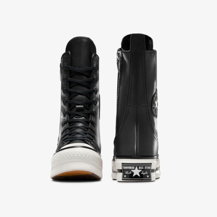 Кеди CONVERSE CHUCK 70 PLUS X-HI BLACK LEATHER - A08340C