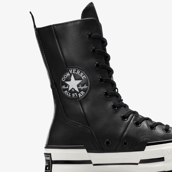 Кеди CONVERSE CHUCK 70 PLUS X-HI BLACK LEATHER - A08340C
