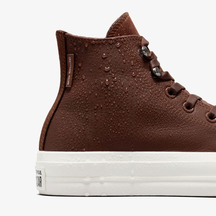 Кеди CONVERSE CHUCK TAYLOR ALL STAR LIFT CHOCOLATE BROWN LEATHER - A10362C