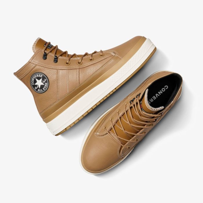 Кеди CONVERSE CHUCK TAYLOR ALL STAR EQUIP WATERPROOF CAMEL BROWN - A08556C