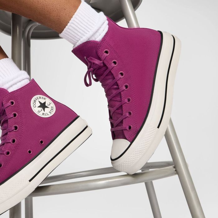 Кеди CONVERSE CHUCK TAYLOR ALL STAR LIFT PLATFORM COLORFUL SUEDE - A11143C