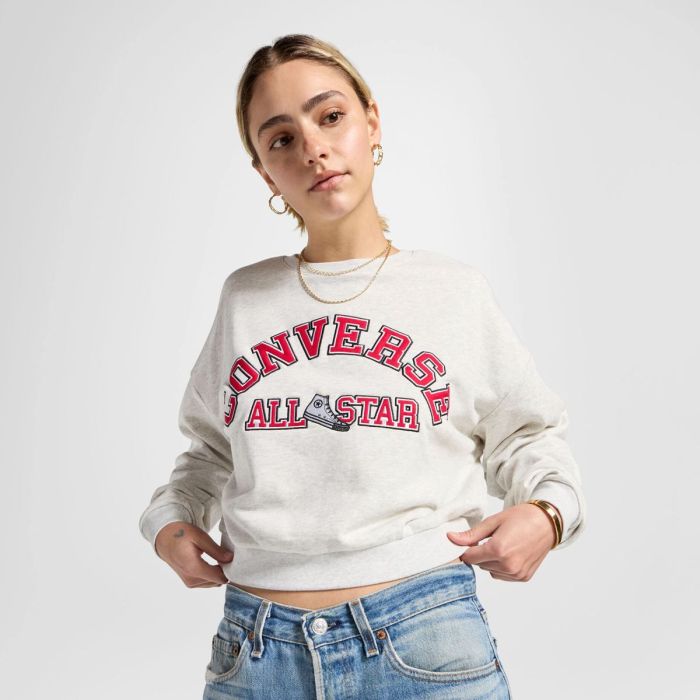 Толстовка CONVERSE RETRO CHUCK HERITAGE CREW - 10026777-022