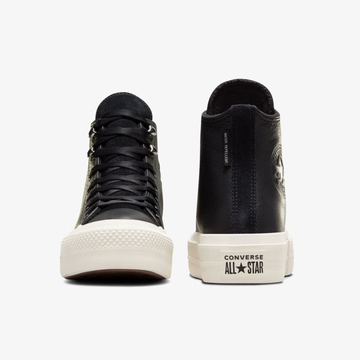 Кеди CONVERSE CHUCK TAYLOR ALL STAR LIFT BLACK LEATHER - A08312C