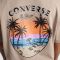 Футболка CONVERSE BEACH SCENE PALM TREE TEE - 10026378-259