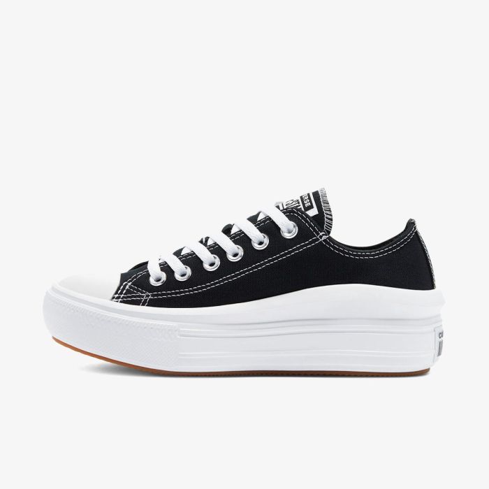 Кеди CONVERSE CHUCK TAYLOR ALL STAR MOVE OX BLACK / WHITE - 570256C