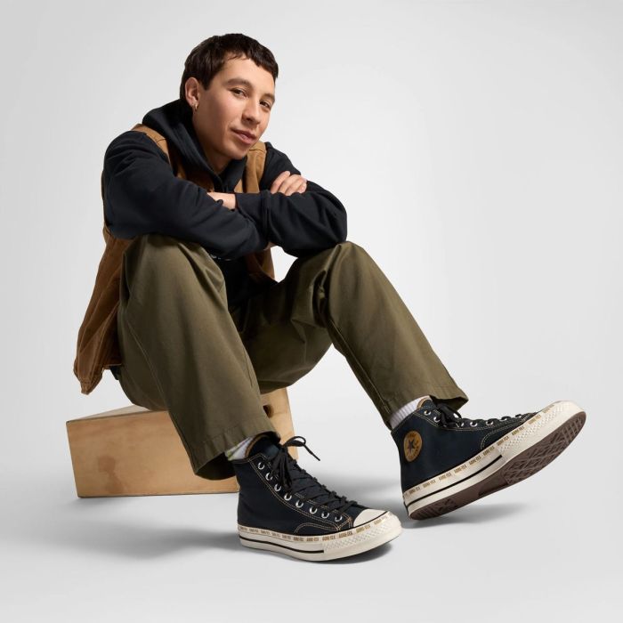 Кеди CONVERSE CHUCK 70 GORE-TEX BLACK - A08565C