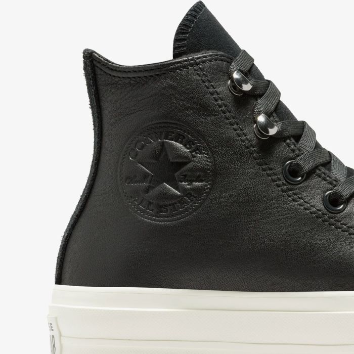 Кеди CONVERSE CHUCK TAYLOR ALL STAR LIFT BLACK LEATHER - A08312C
