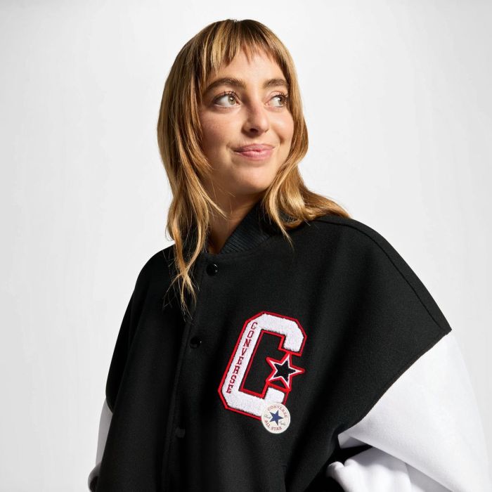 Куртка CONVERSE RETRO CHUCK VARSITY JACKET - 10026772-001