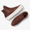 Кеди CONVERSE CHUCK TAYLOR ALL STAR LIFT CHOCOLATE BROWN LEATHER - A10362C