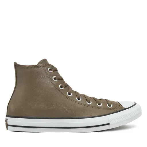 CONVERSE Chuck Taylor All Star Faux Leather Hi A09482C 216 Khaki