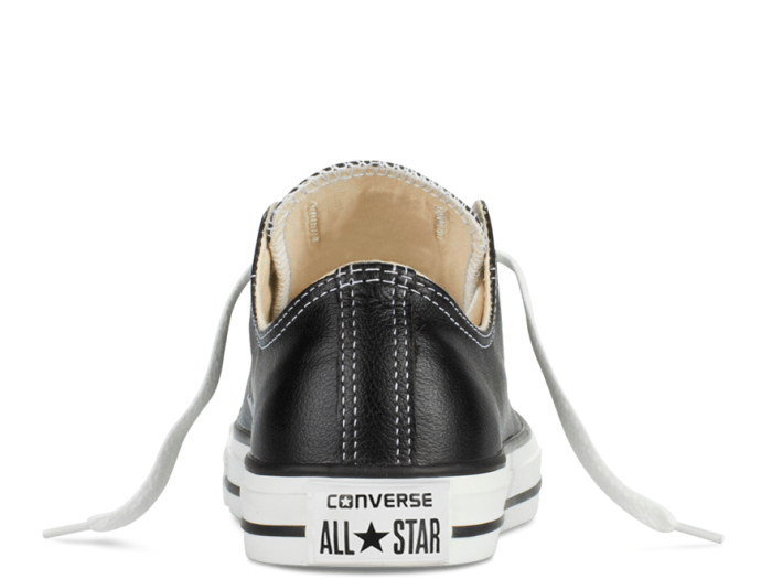 Converse All Star Black Leather Low