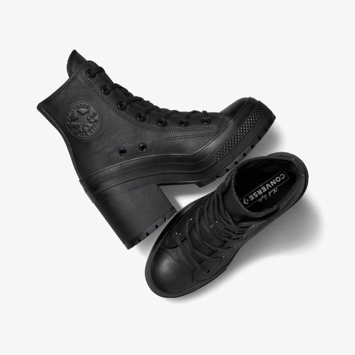 Кеди CONVERSE CHUCK 70 DE LUXE HEEL LEATHER - A06145C