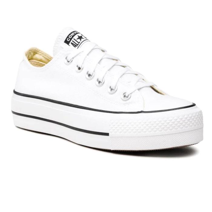 Converse All Star Low Platform White