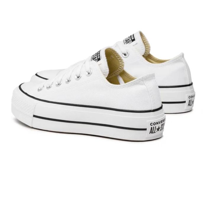 Converse All Star Low Platform White
