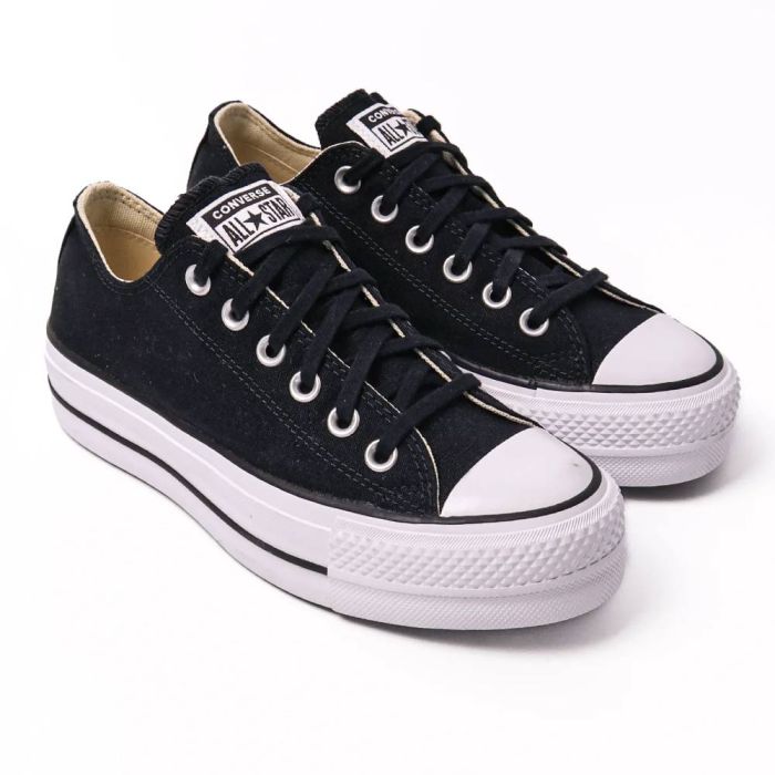 Converse All Star Low Platform Black