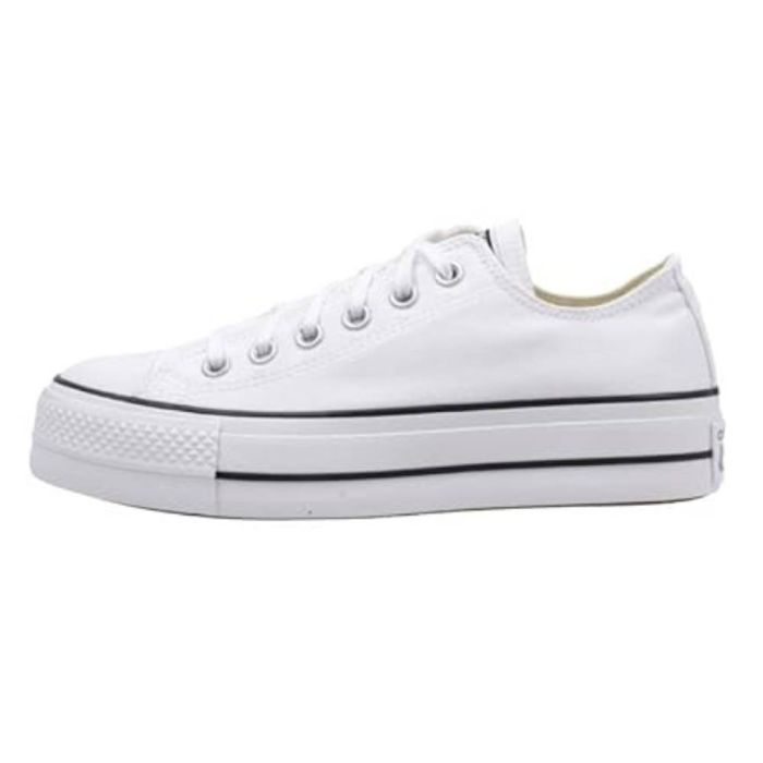 Converse All Star Low Platform White