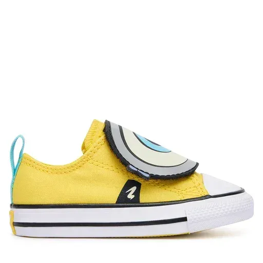CONVERSE Converse x Minions Chuck Taylor All Star One Strap Easy-On A21407C Yellow