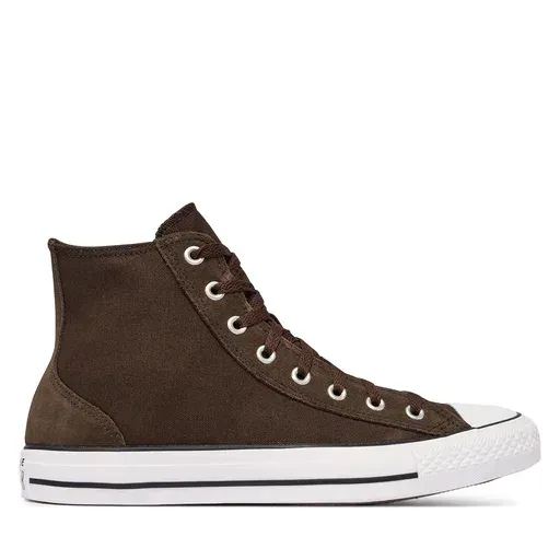 CONVERSE Chuck Taylor All Star Suede Trim A19201C Темно-коричневий