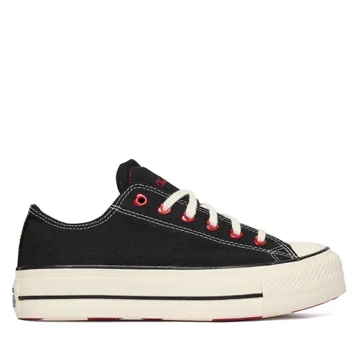 CONVERSE Chuck Taylor All Star Lift Platform Hearts A19059C Black