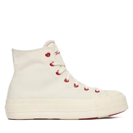 CONVERSE Chuck Taylor All Star Lift Platform Hearts A19058C White