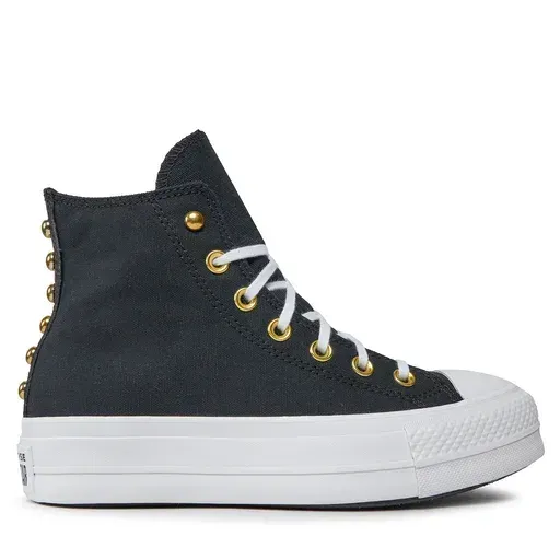 CONVERSE Chuck Taylor All Star Lift Platform Star Studded A05453C Black