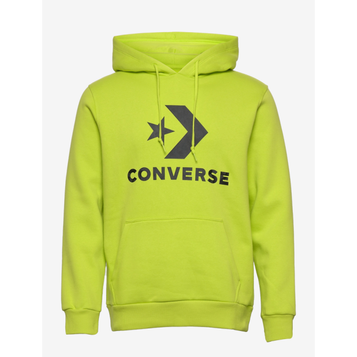 Reflective Cheetah Infill Hoodie Lime