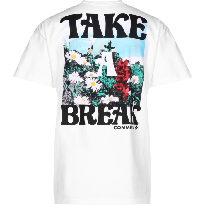 Take A Break Slogan Relaxed Tee